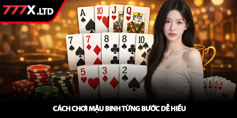 Luật chơi Mậu Binh – Dễ hiểu cho người mới bắt đầu tại 777x 3 Cách chơi mậu binh từng bước dễ hiểu