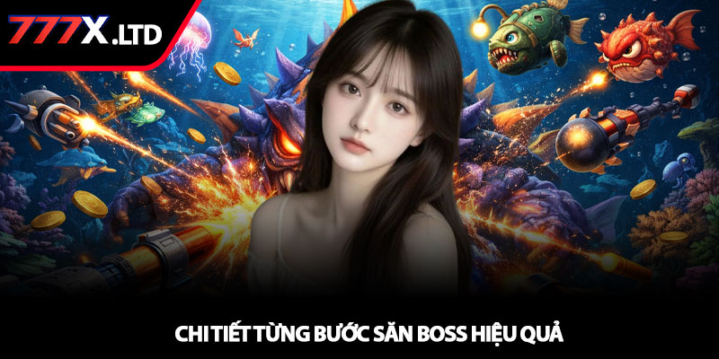 Cách săn boss bắn cá - Bí kíp hạ boss hiệu quả tại 777x 3 Chi tiết từng bước săn boss hiệu quả