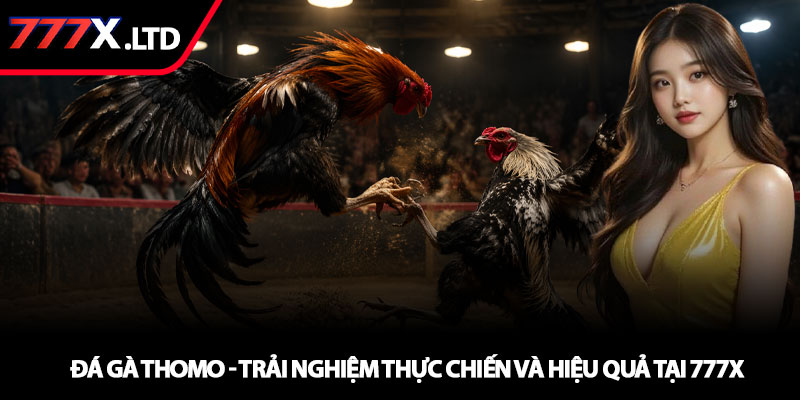 Đá gà thomo - Trải nghiệm thực chiến và hiệu quả tại 777x 1 Đá gà thomo - Trải nghiệm thực chiến và hiệu quả tại 777x