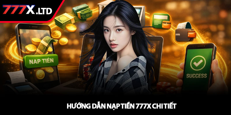 Nạp tiền 777x - Hướng dẫn giao dịch nhanh chóng 2 Hướng dẫn nạp tiền 777x chi tiết