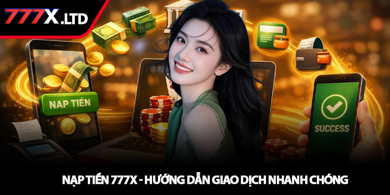 Nạp tiền 777x - Hướng dẫn giao dịch nhanh chóng 1 Nạp tiền 777x - Hướng dẫn giao dịch nhanh chóng