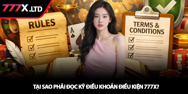 Điều khoản điều kiện 777X - Quy định quan trọng cần nắm 1 Tại sao phải đọc kỹ điều khoản điều kiện 777X?