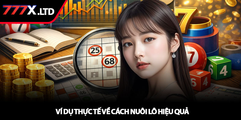 Cách nuôi lô hiệu quả - Kinh nghiệm xác suất tại 777x 4 Ví dụ thực tế về cách nuôi lô hiệu quả