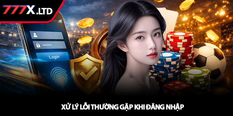 Đăng nhập 777x - Truy cập nhanh, an toàn tức thì 4 Xử lý lỗi thường gặp khi đăng nhập